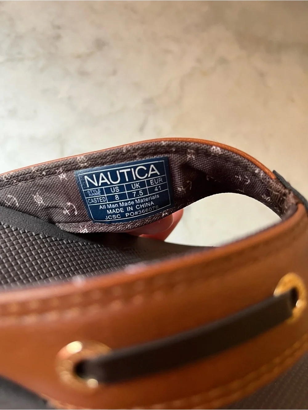 Nautica Men's Casted Round Toe Flip Flops - Size 8